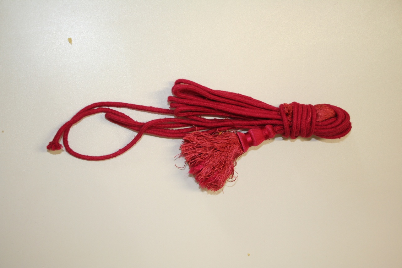 cordone di tenda - manifattura fiorentina (sec. XIX)