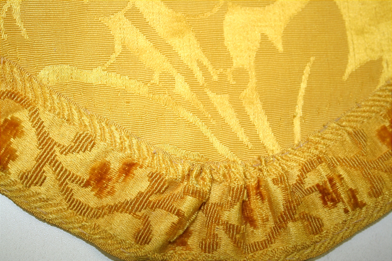 cortinaggio da letto, insieme - manifattura fiorentina (metà sec. XIX)