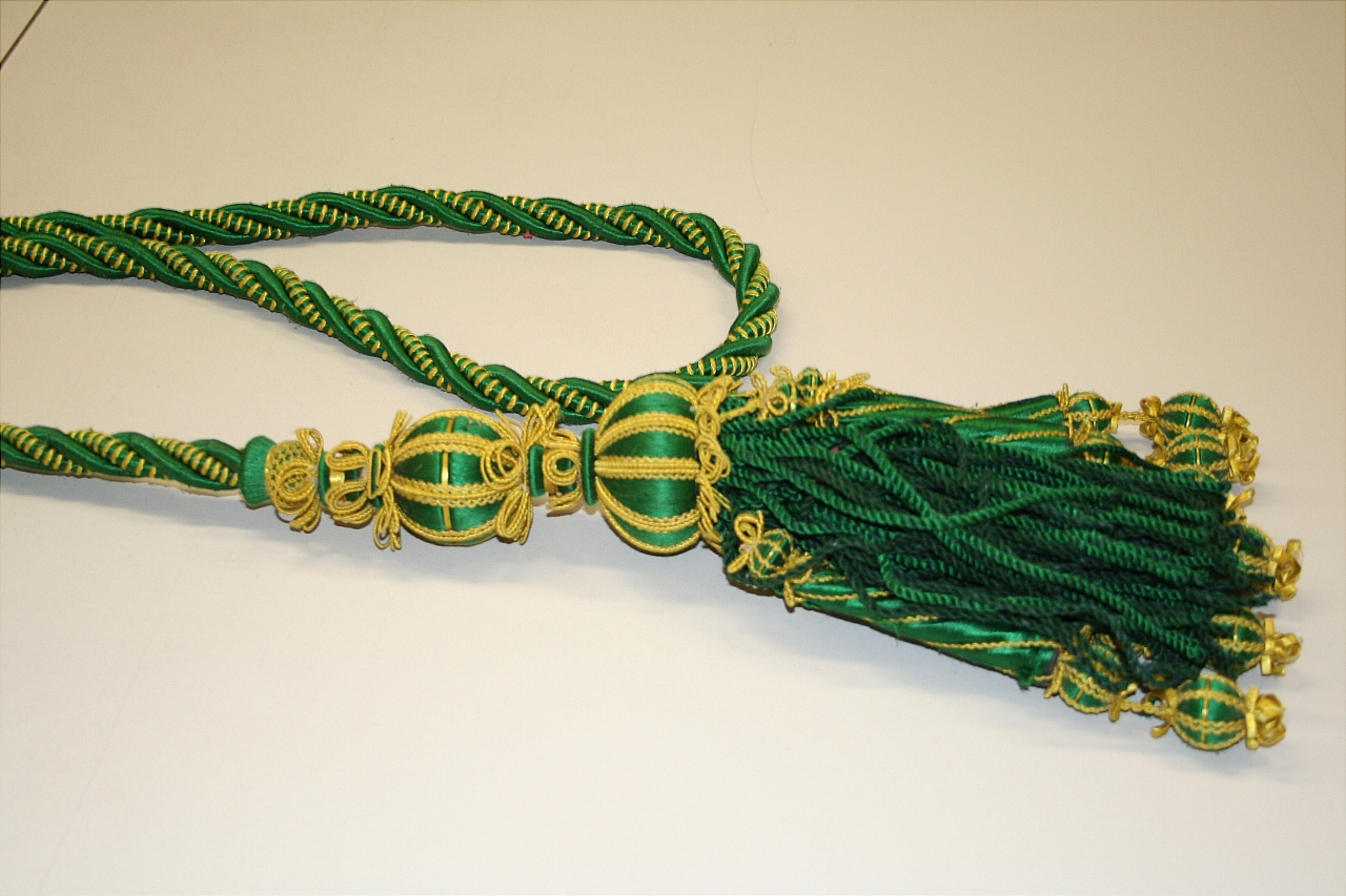 cordone tiracampanello - manifattura italiana (seconda metà sec. XIX)