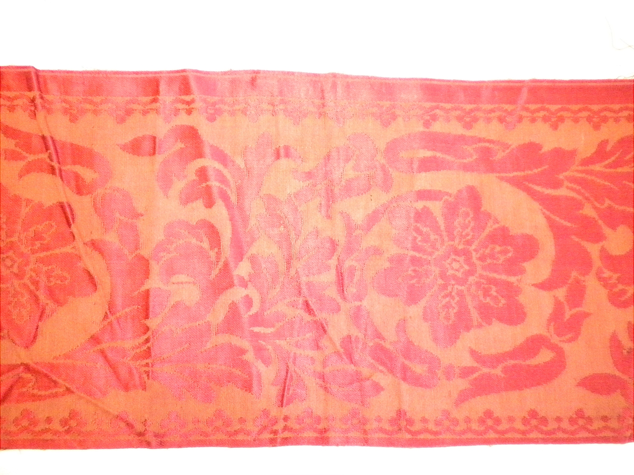 bordura, frammento - manifattura italiana (ultimo quarto sec. XIX)