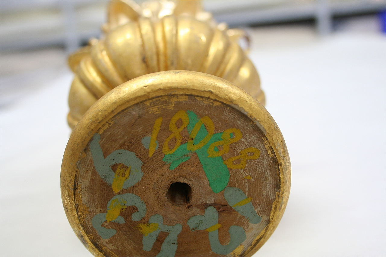 finale da letto - manifattura fiorentina (sec. XIX)