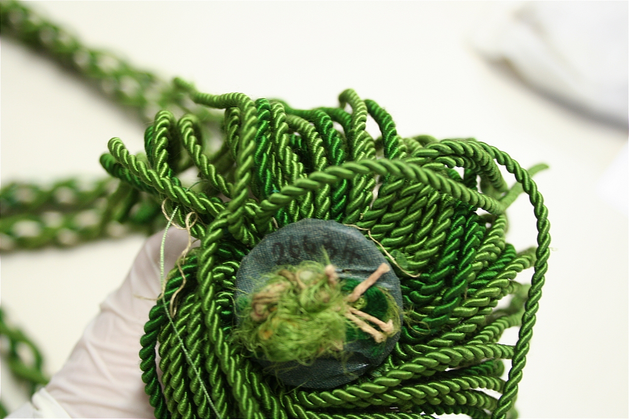 cordone di tenda - manifattura italiana (seconda metà sec. XIX)