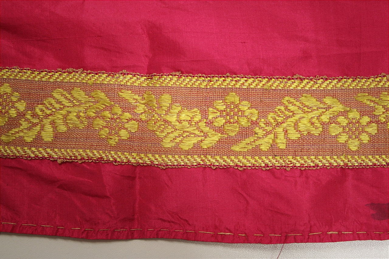 tessuto, frammento - manifattura fiorentina (seconda metà sec. XIX)