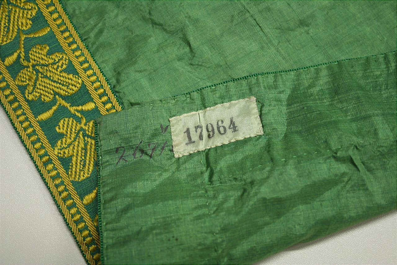 cortina da letto, serie - manifattura fiorentina (seconda metà sec. XIX)