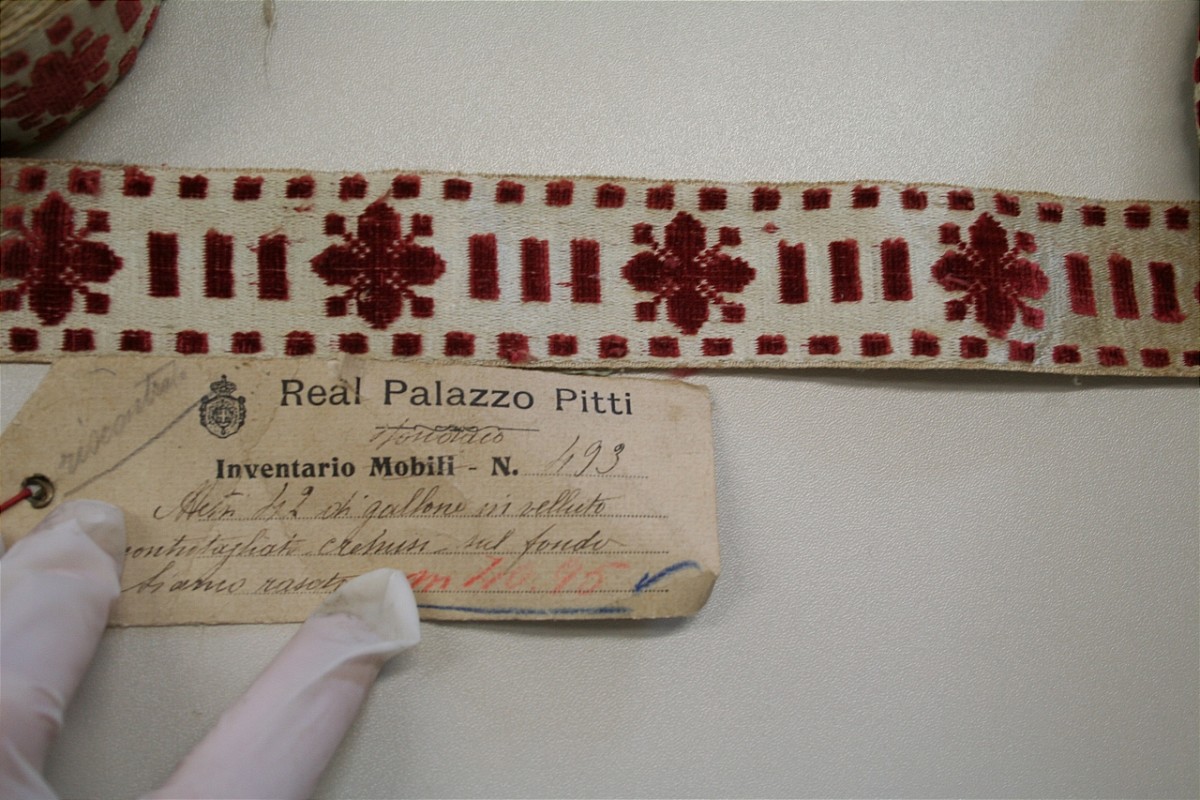 bordura, frammento - manifattura italiana (sec. XIX)