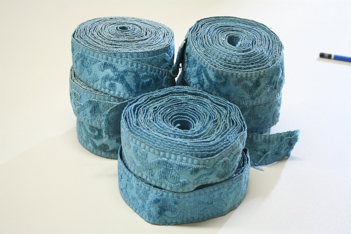 bordura, frammento - manifattura italiana (sec. XIX)