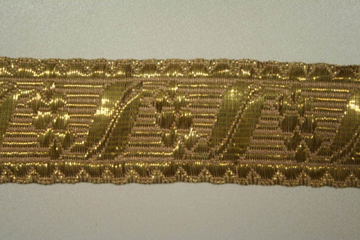 gallone, frammento - manifattura italiana (fine sec. XVIII)