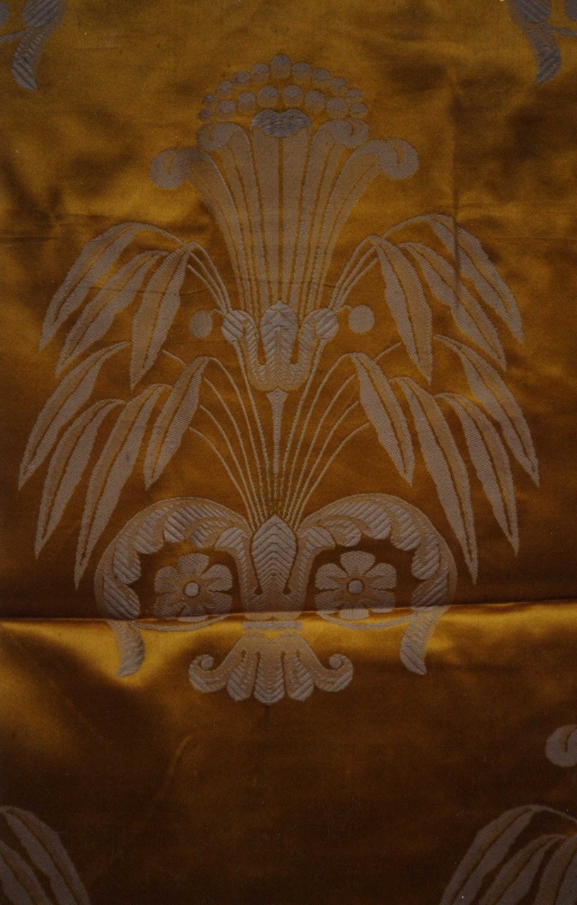 tessuto, frammento - manifattura francese, manifattura italiana (sec. XIX)