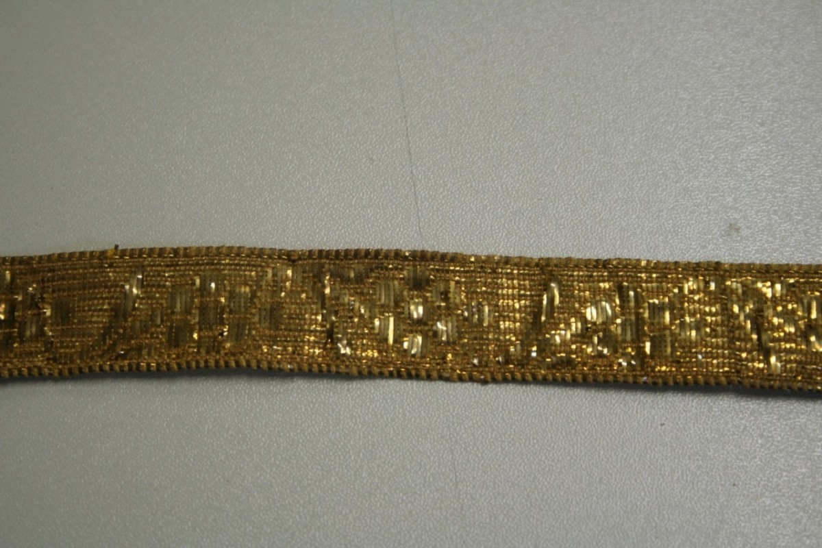 gallone, frammento - manifattura italiana (fine sec. XVIII)