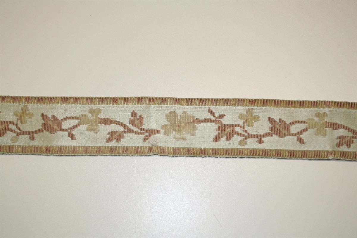 bordura, frammento - manifattura italiana (seconda metà sec. XVIII)