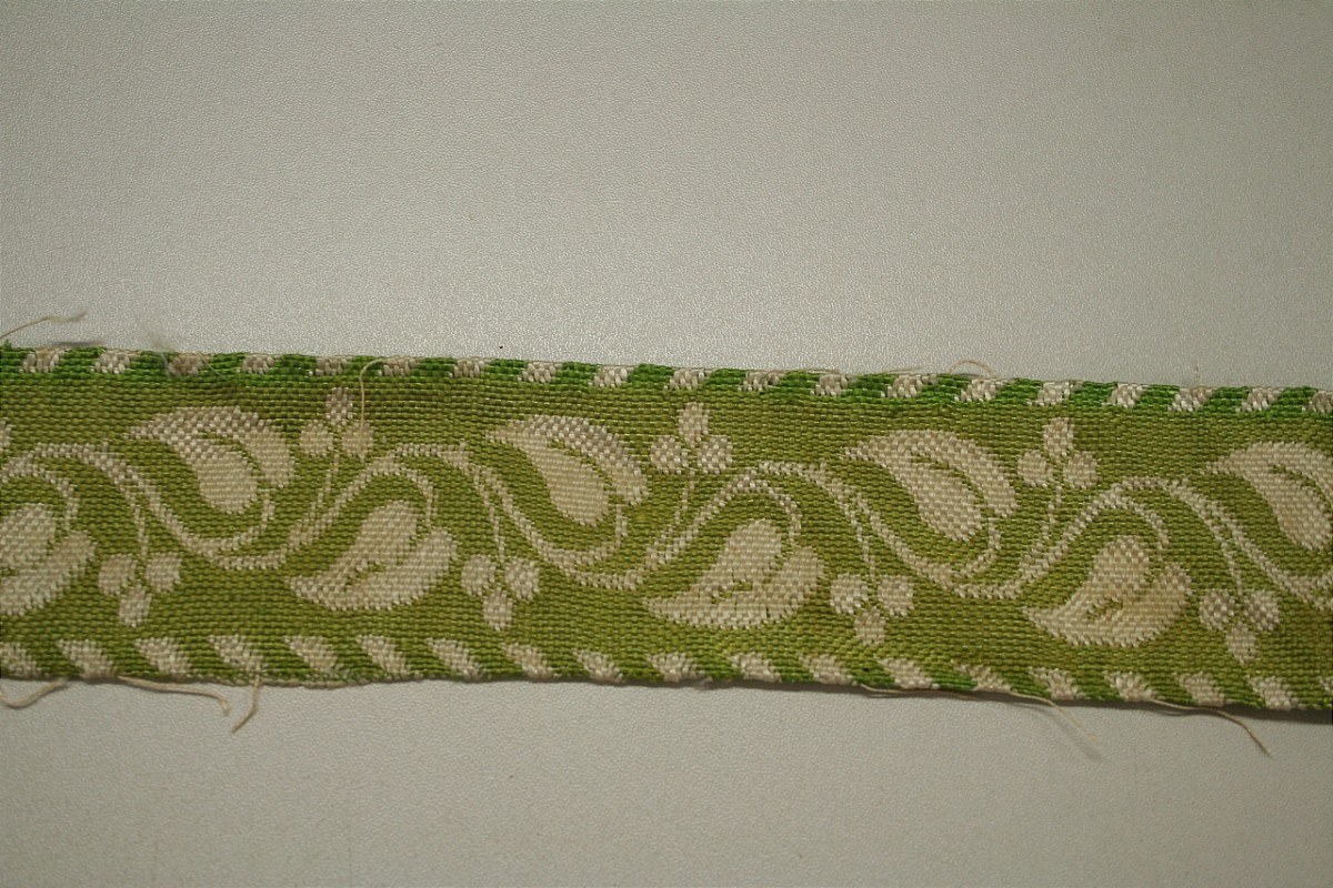 bordura, frammento - manifattura italiana (prima metà sec. XIX)