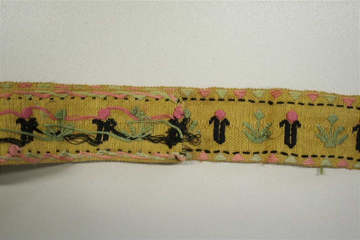 bordura, frammento - manifattura italiana (sec. XVIII)