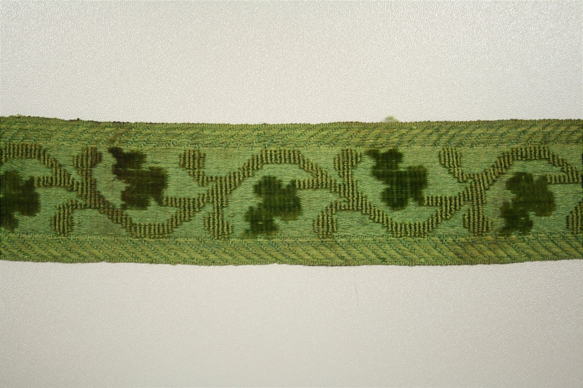 bordura, frammento - manifattura italiana (fine sec. XVIII)