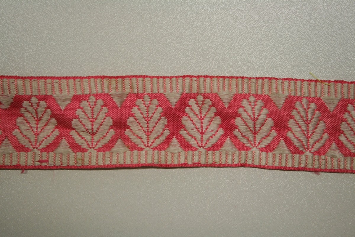 bordura, frammento - manifattura francese, manifattura italiana (sec. XIX)