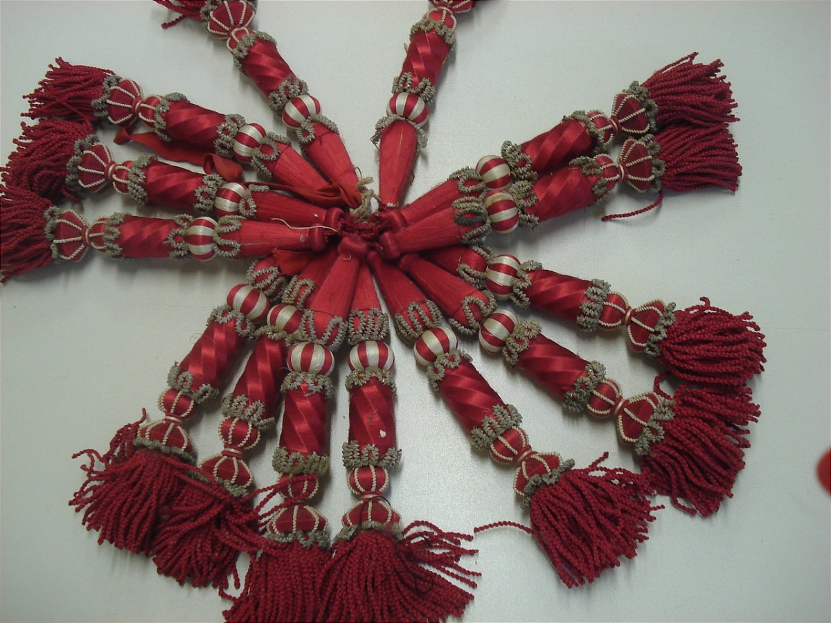 grillotto, frammento - manifattura italiana (seconda metà sec. XIX)