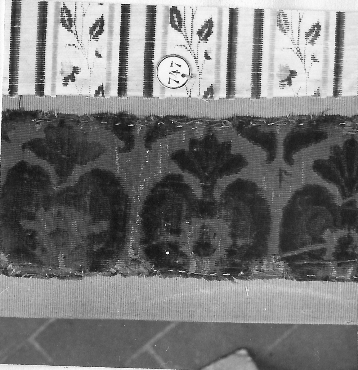 tessuto, frammento - manifattura italiana (sec. XVII)