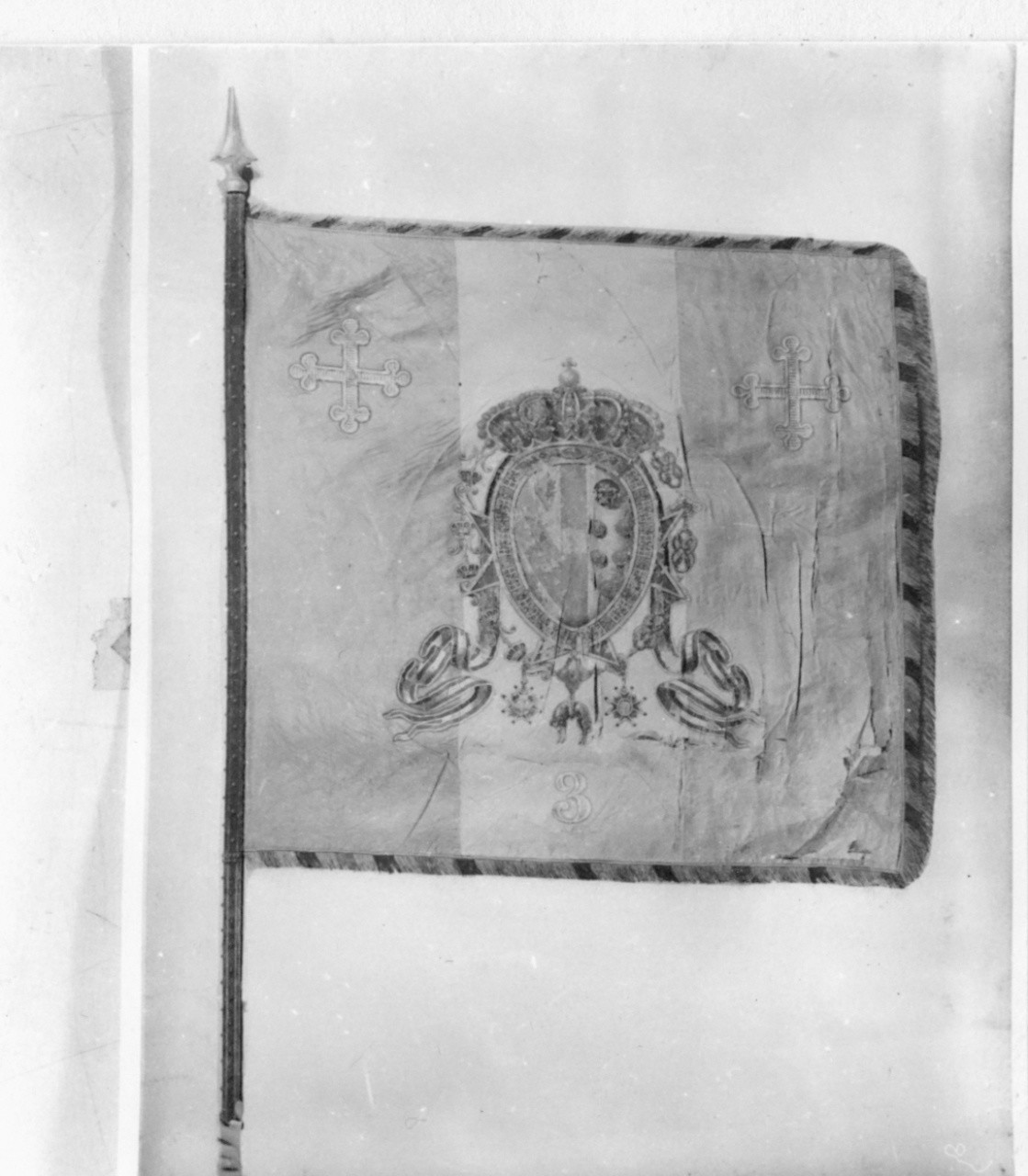 stemma (bandiera) - manifattura toscana (sec. XIX)