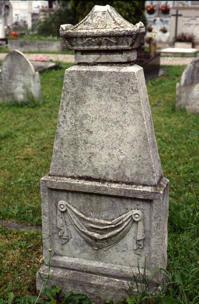 monumento funebre - ambito ebraico (XIX)