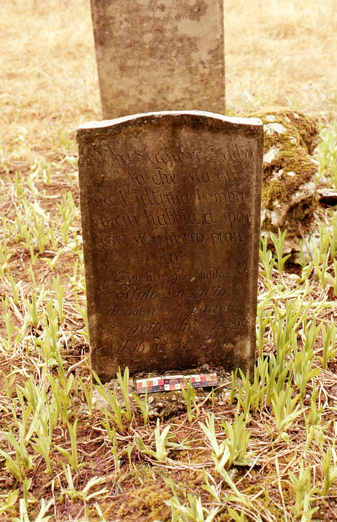 stele funeraria - ambito ebraico (XIX)