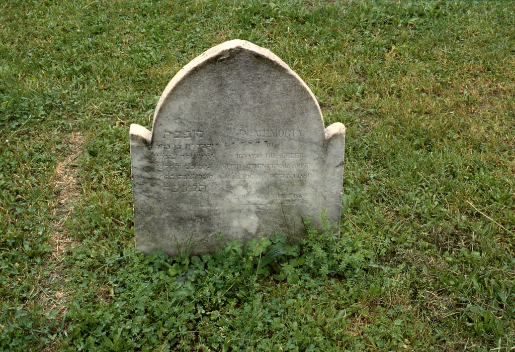 stele funeraria - ambito ebraico (XIX)