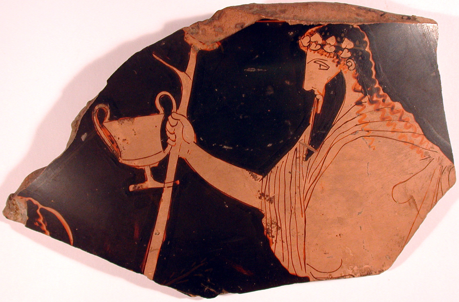 Dioniso (kalpis) di Pittore di Ettore - produzione attica (terzo quarto V sec. a.C)