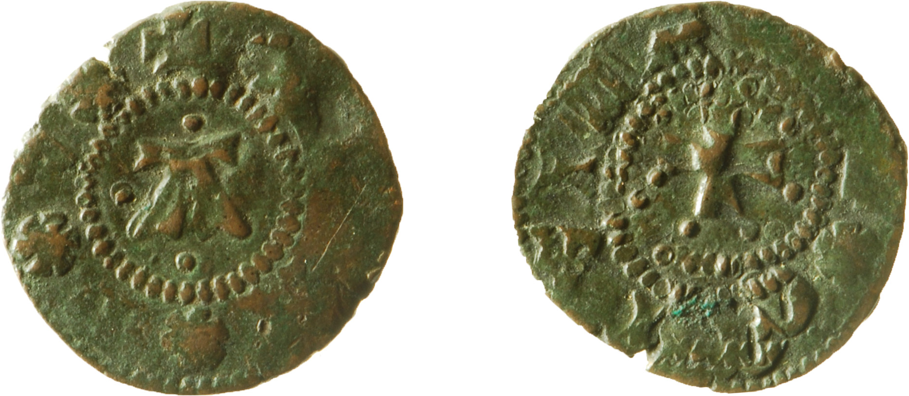 moneta - Quattrino (fine/ inizio XIV-XV)