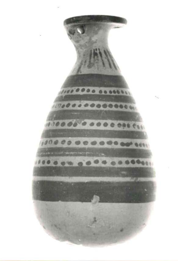 alabastron - produzione corinzia (fine SECOLI/ VII a.C)