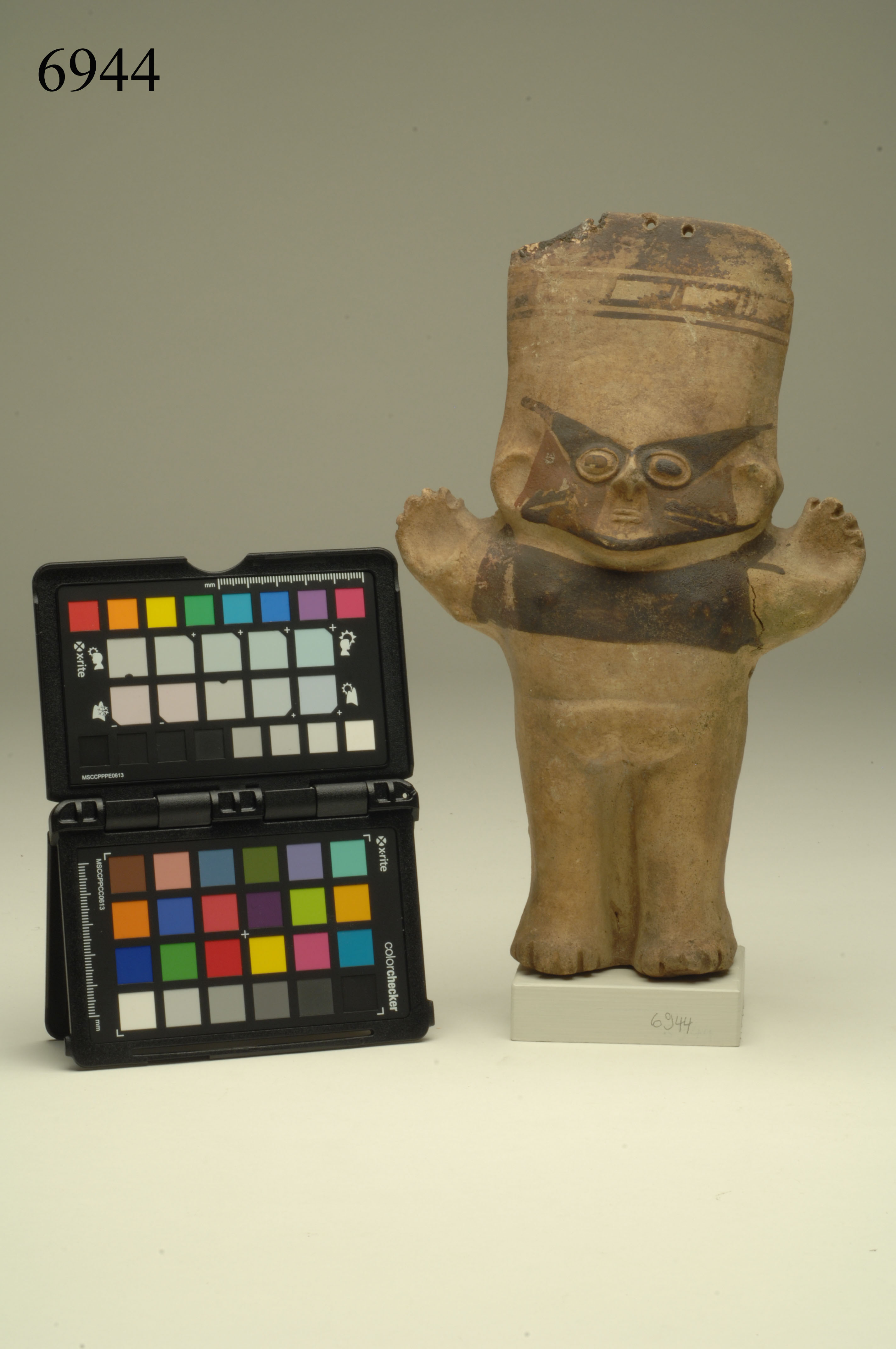 cuchimilco (figurina, antropomorfa, RITUALITÀ/ OGGETTI MAGICO-RITUALI-CERIMONIALI) - cultura Chancay