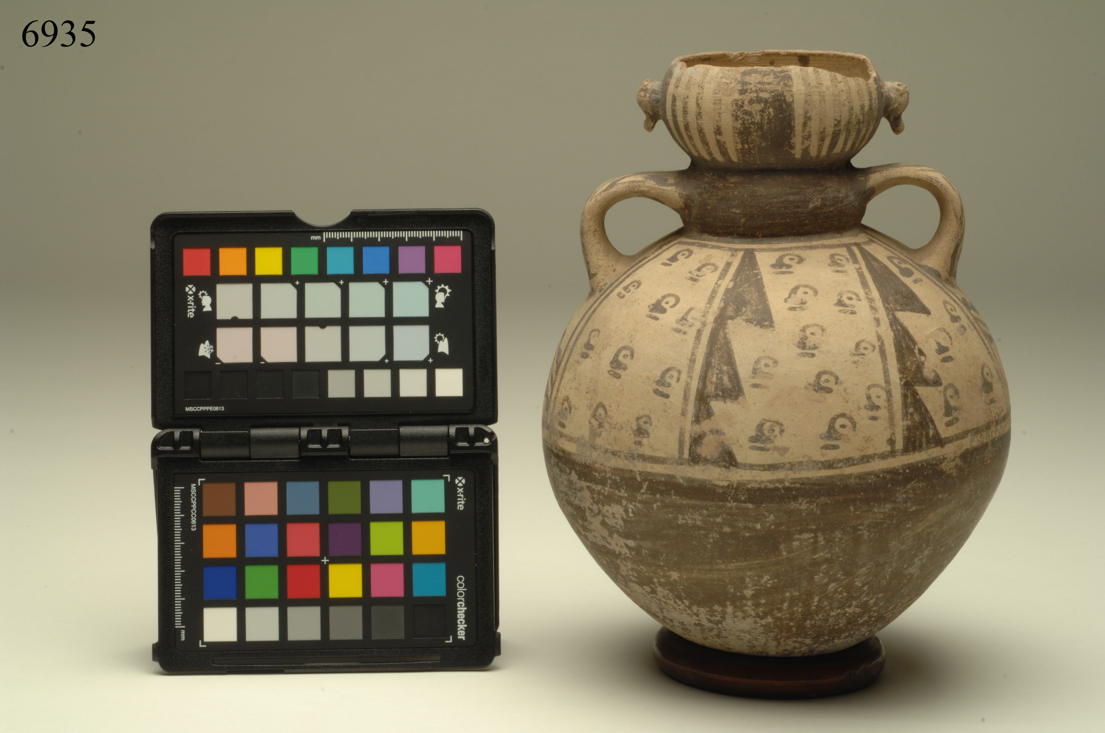 anfora, globulare, ARREDI E SUPPELLETTILI/ CONTENITORI, RECIPIENTI E OGGETTI DI USO DOMESTICO - cultura Chancay