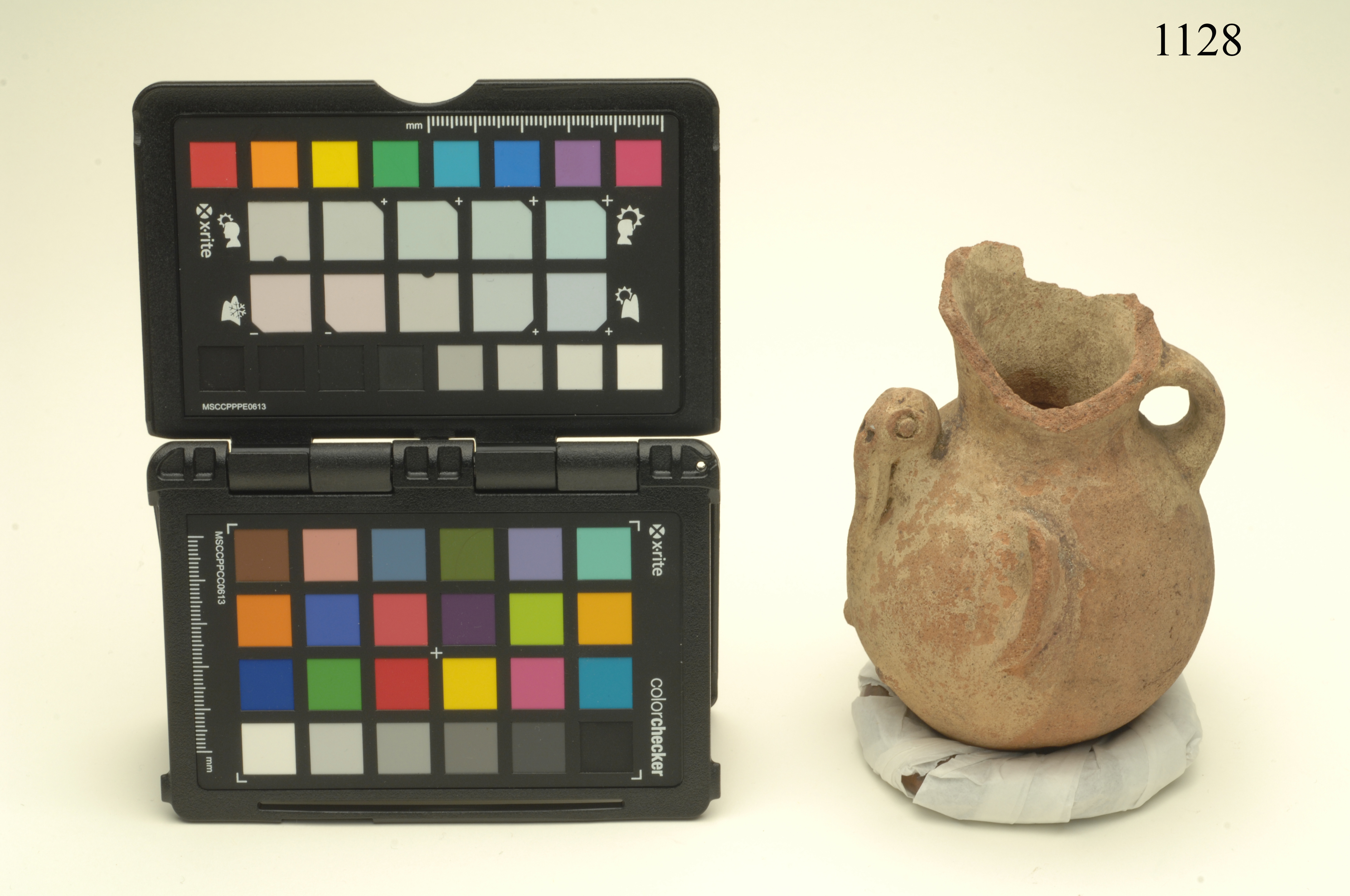 brocca, ad effigie zoomorfa, ARREDI E SUPPELLETTILI/ CONTENITORI, RECIPIENTI E OGGETTI DI USO DOMESTICO - cultura Chancay