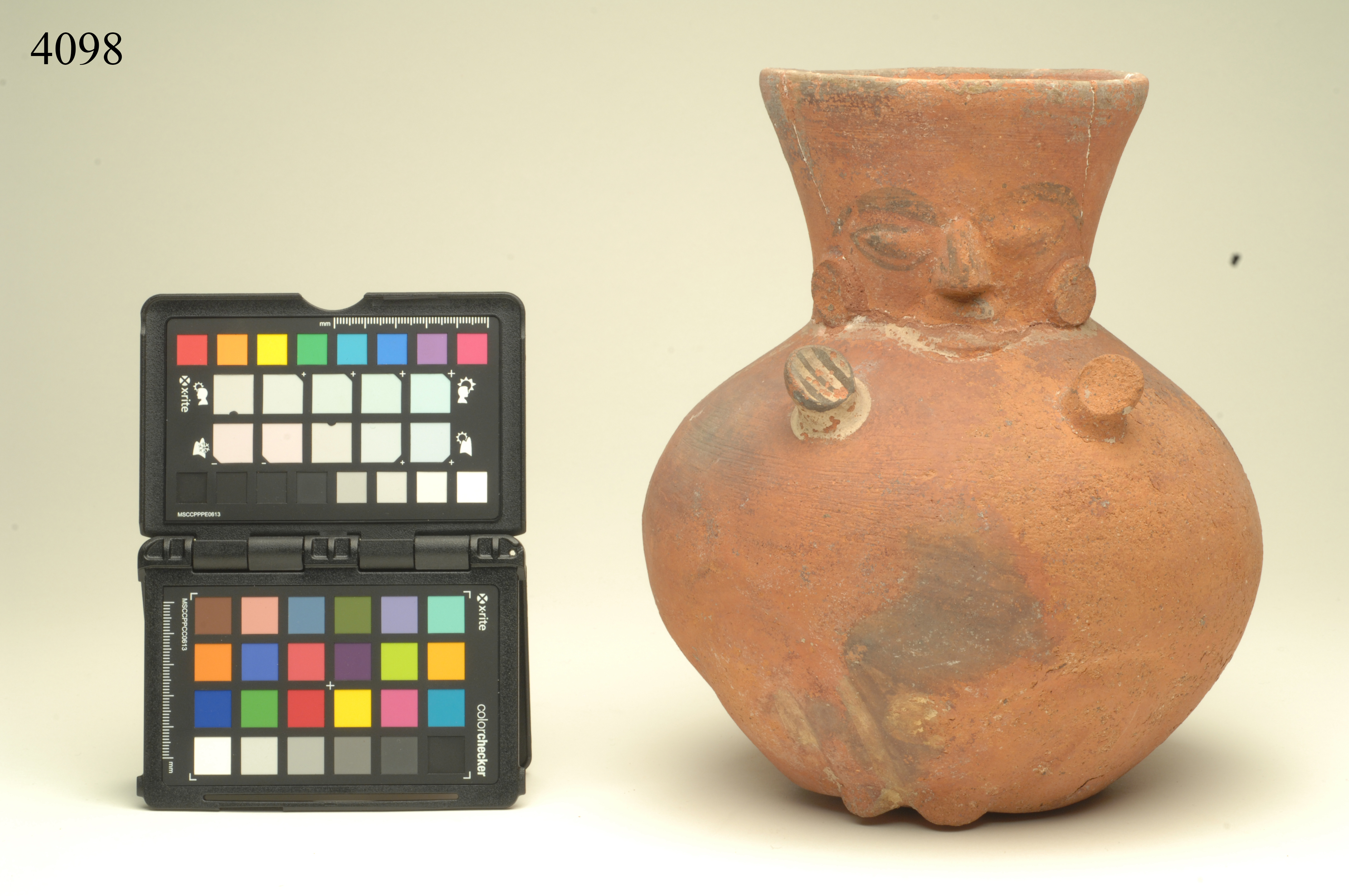 china (brocca, ad effigie antropomorfa, ARREDI E SUPPELLETTILI/ CONTENITORI, RECIPIENTI E OGGETTI DI USO DOMESTICO) - cultura Chancay