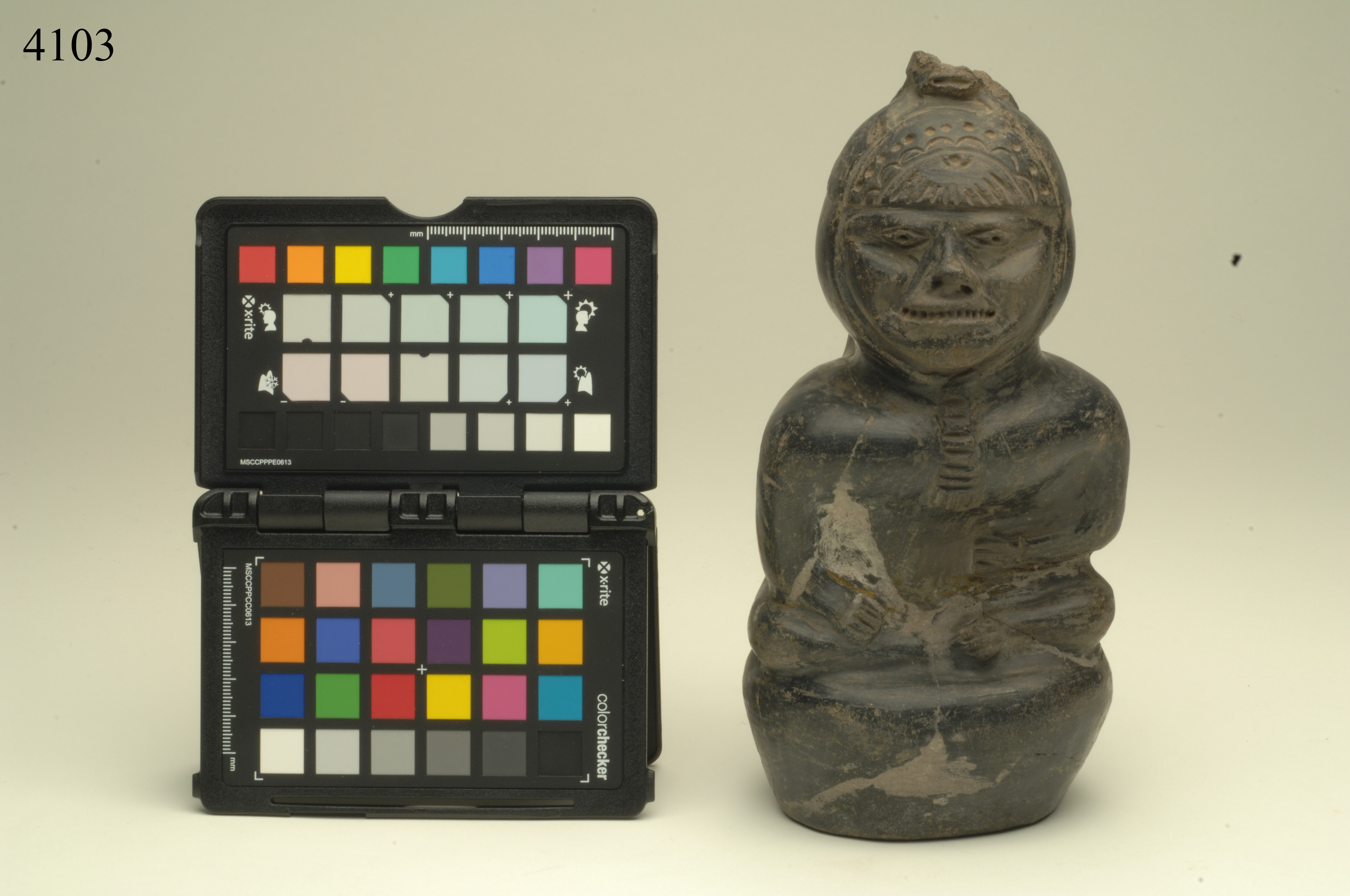 bottiglia, ad effigie antropomorfa, ARREDI E SUPPELLETTILI/ CONTENITORI, RECIPIENTI E OGGETTI DI USO DOMESTICO - cultura Chimù-Inca