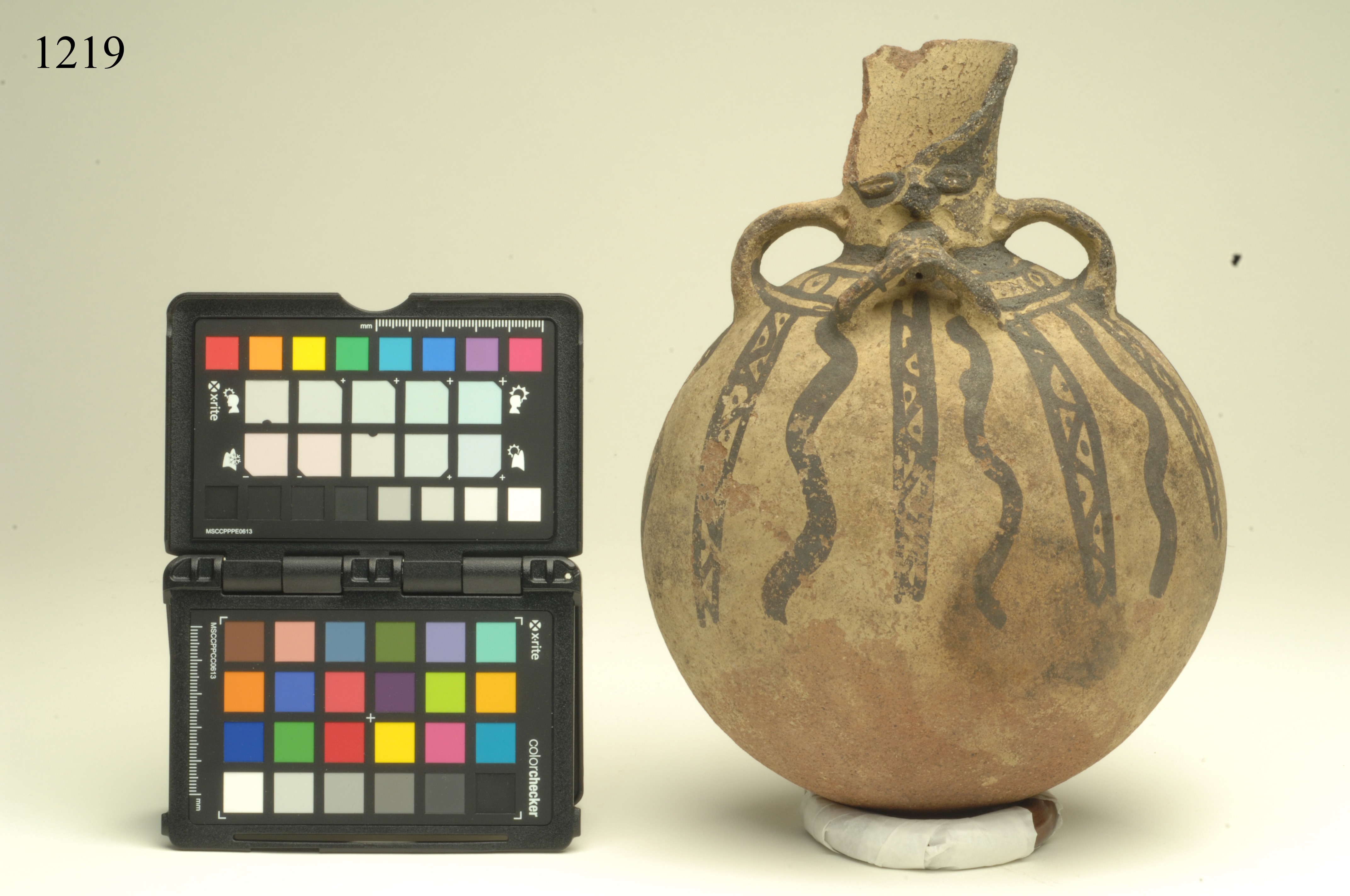 anfora, ad effigie antropomorfa, ARREDI E SUPPELLETTILI/ CONTENITORI, RECIPIENTI E OGGETTI DI USO DOMESTICO - cultura Chancay