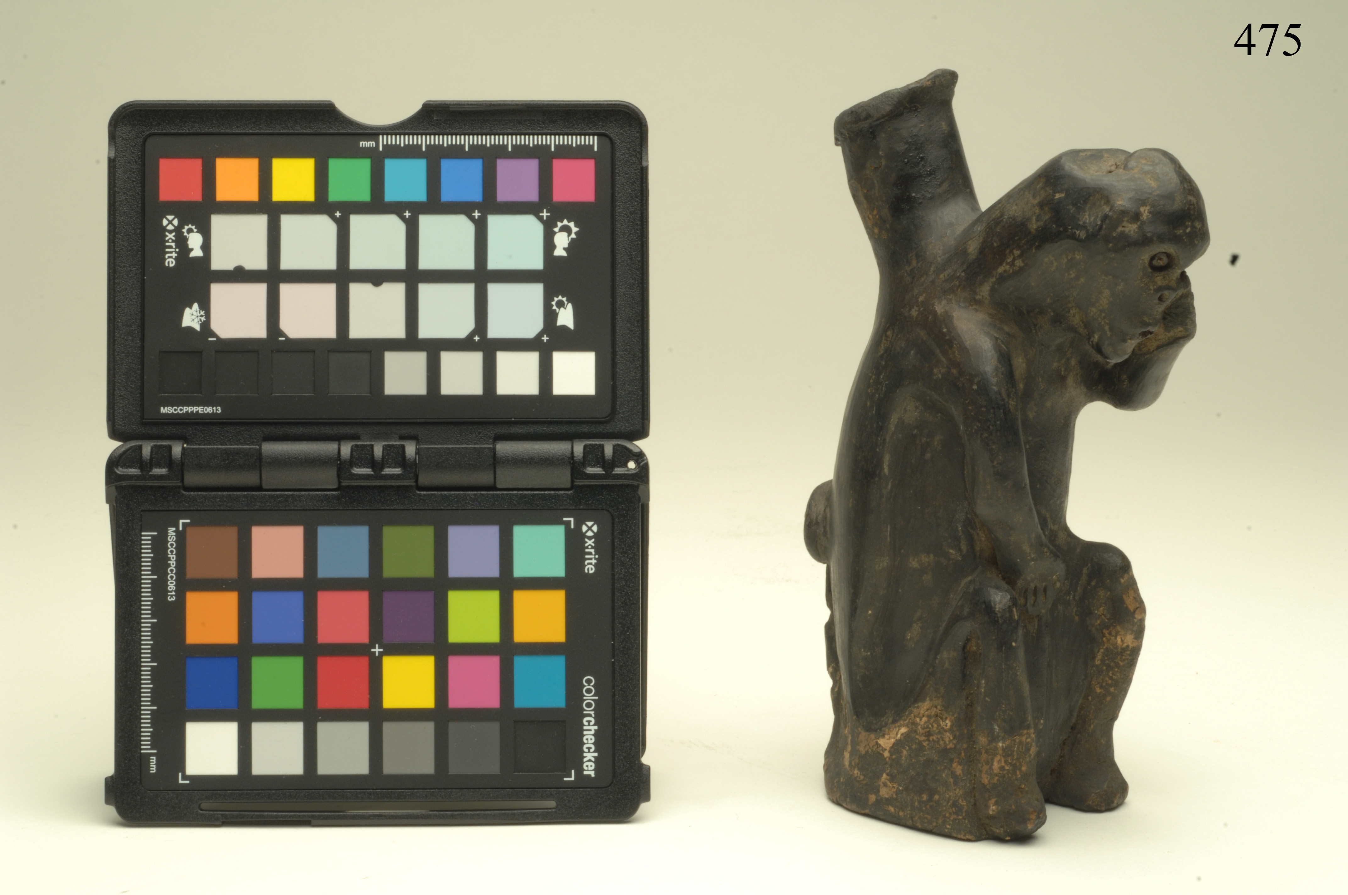 bottiglia, ad effigie zoomorfa, ARREDI E SUPPELLETTILI/ CONTENITORI, RECIPIENTI E OGGETTI DI USO DOMESTICO - cultura Chimù-Inca