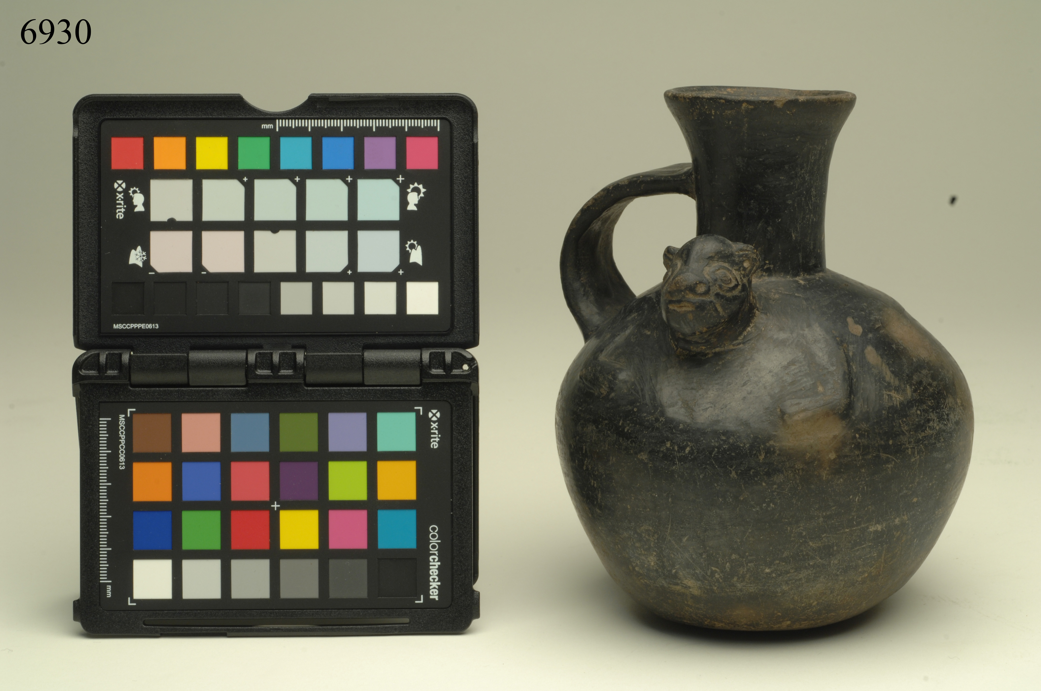 brocca, ad effigie zoomorfa, ARREDI E SUPPELLETTILI/ CONTENITORI, RECIPIENTI E OGGETTI DI USO DOMESTICO - cultura Chimù-Inca