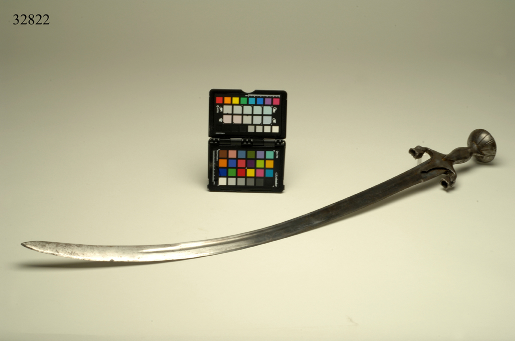 sciabola, STRUMENTI E ACCESSORI/ ARMI E ARMATURE - probabile cultura Kati