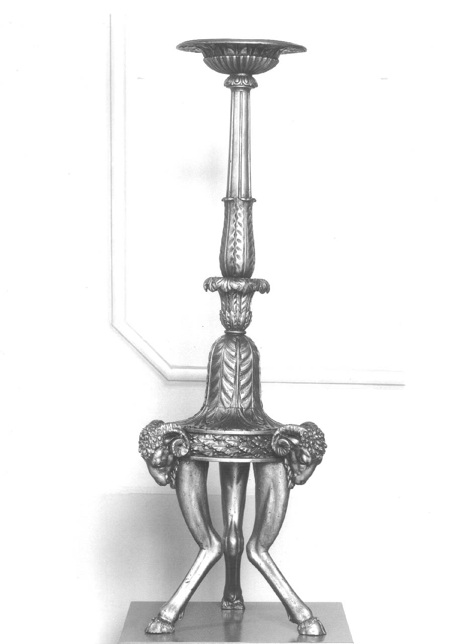 candelabro, serie - bottega fiorentina (sec. XIX)