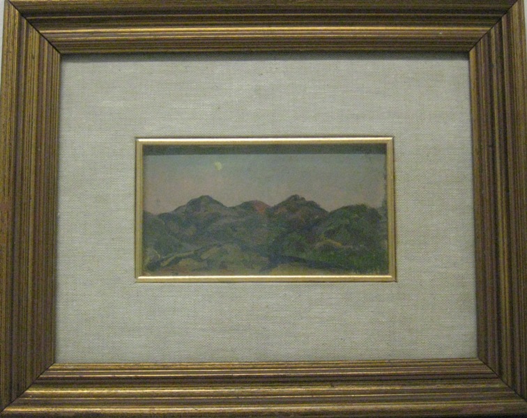 Paesaggio montano (dipinto) di Palazzi Berrnardino (XX)