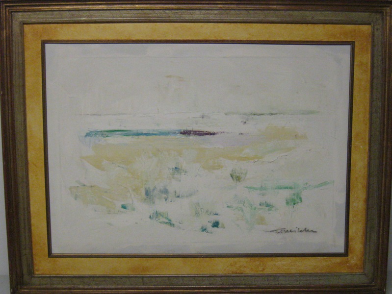 Spiaggia (dipinto) di Princivalle Giorgio (XX)