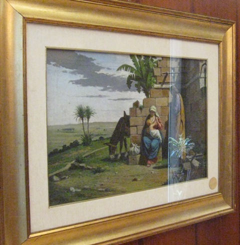 Sacra famiglia (dipinto) di Scano Peppino (XX)