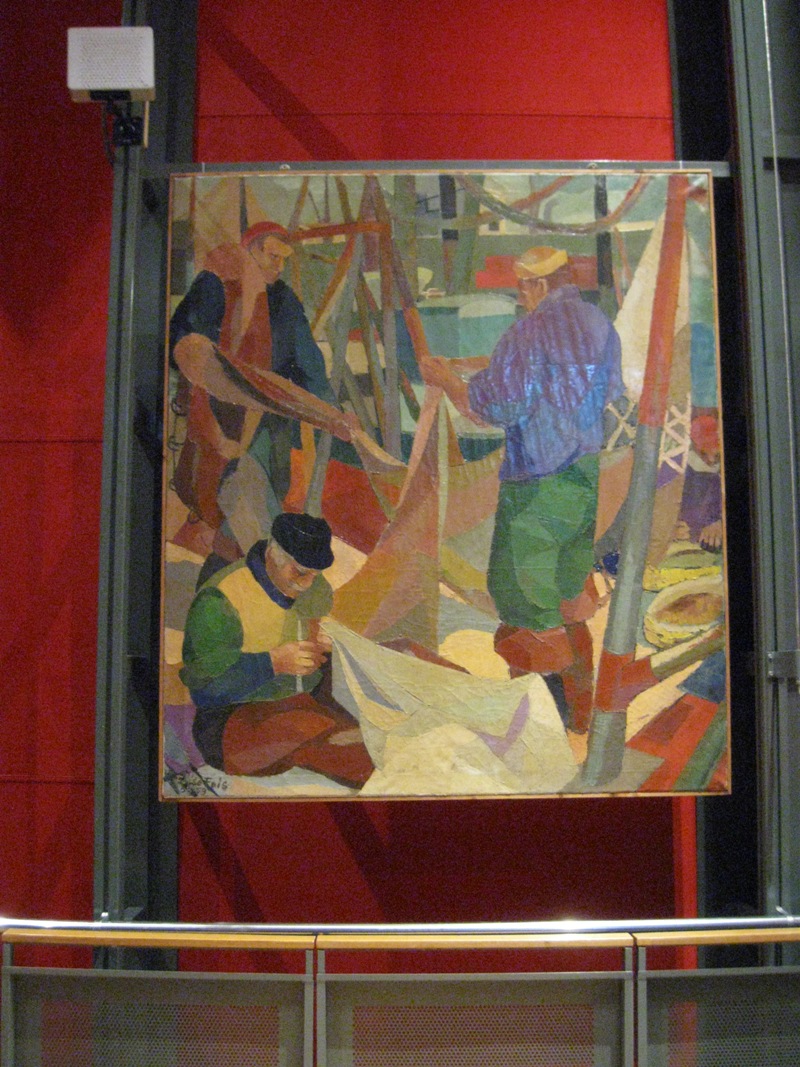 Pescatori, pescatori (dipinto) di Fois Foiso (XX)
