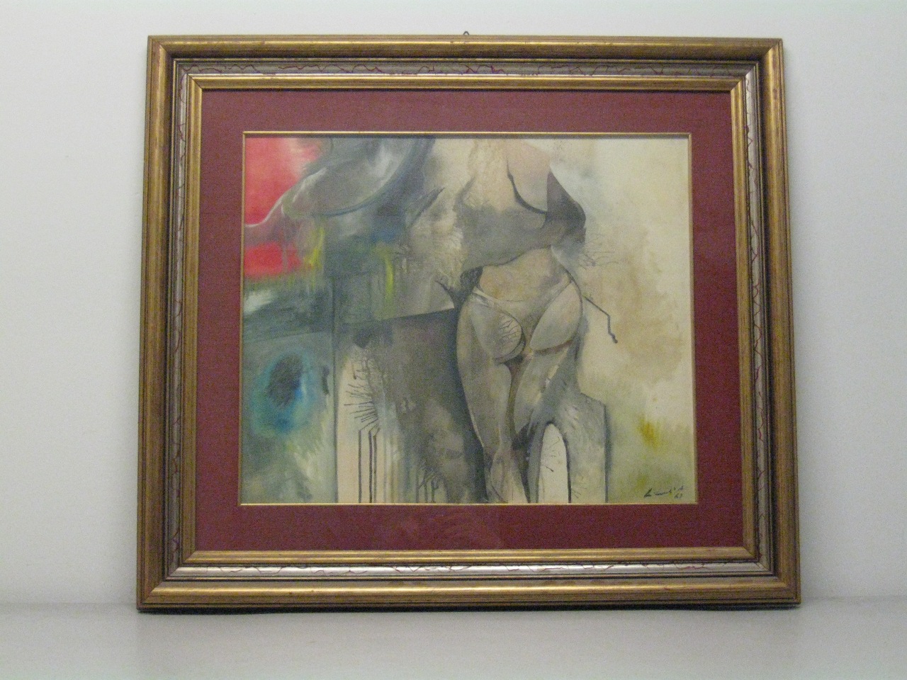 Figura femminile vista di spalle (dipinto)