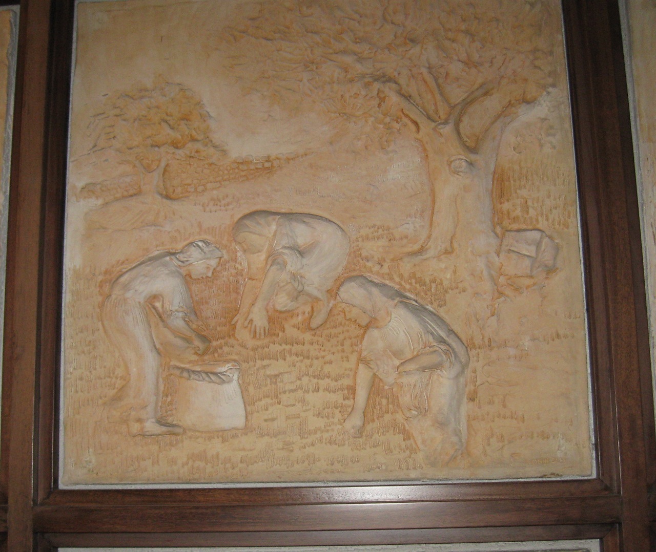 Raccolta di frutti (rilievo)