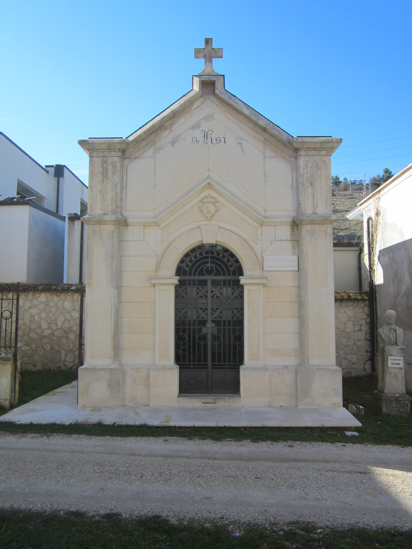 Cappella cimiteriale De Lisi (cimitero, monumentale) - Sulmona (AQ) 