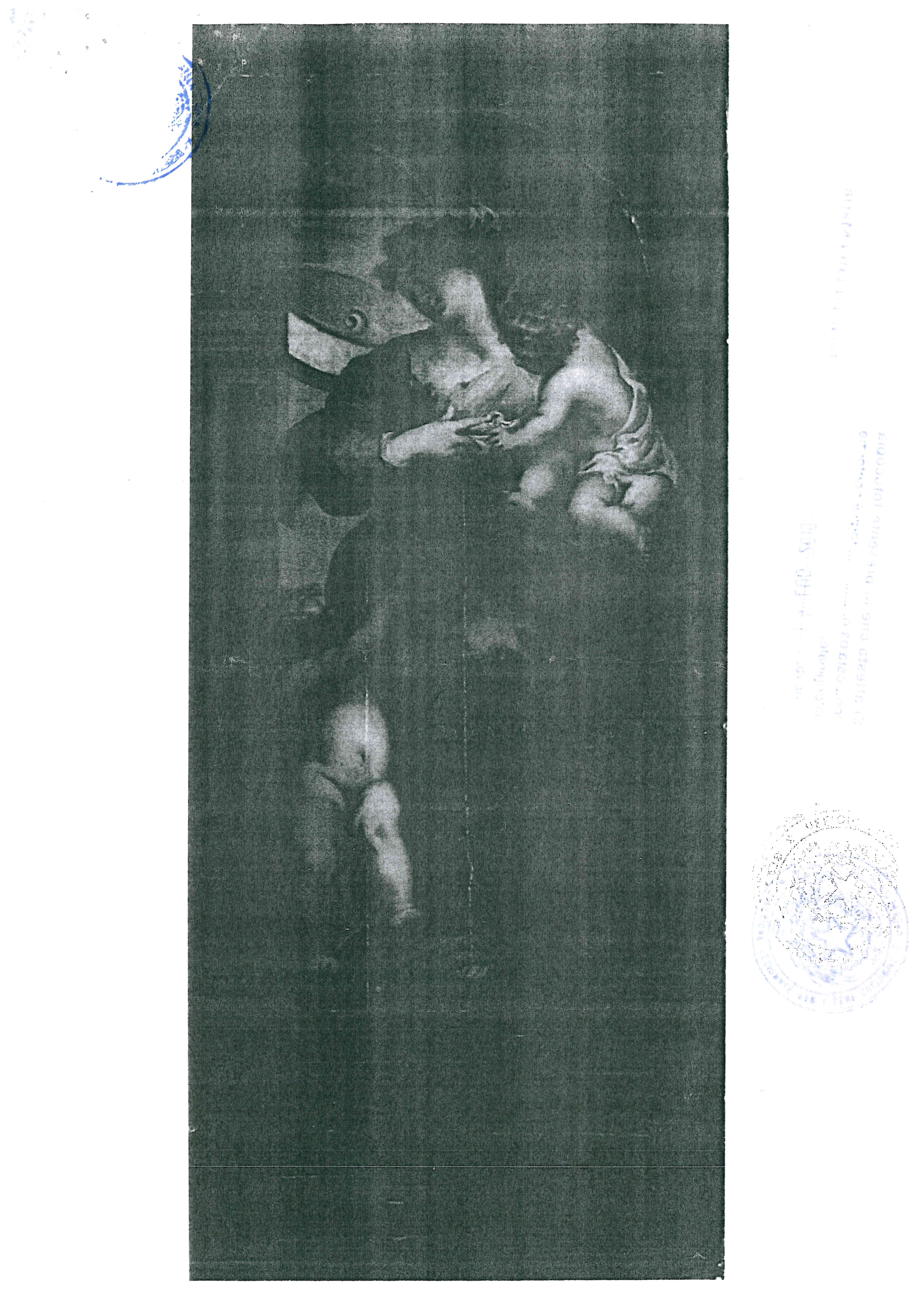 Allegoria della Carità (dipinto) di Castello, Valerio (attribuito) (terzo quarto XVII sec)