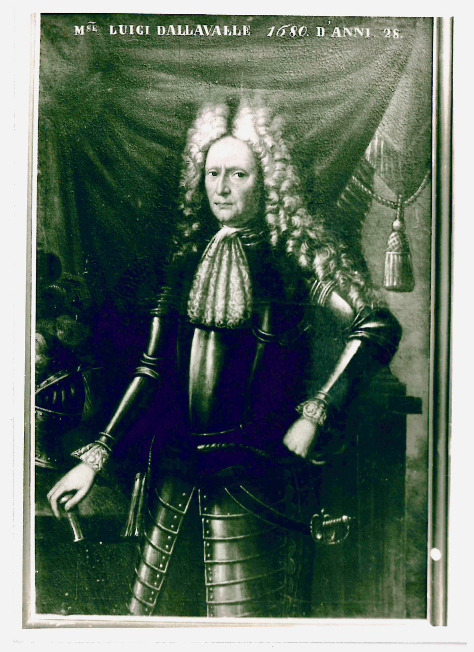 Marchese Luigi Dalla Valle di anni ventotto, Ritratto di Luigi Dalla Valle a ventotto anni (dipinto) - ambito piemontese (terzo quarto XVII)