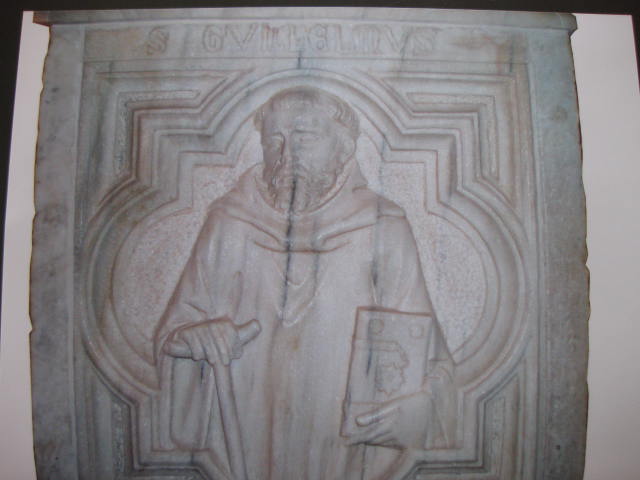 San Guglielmo da Vercelli (rilievo, elemento d'insieme) - bottega fiorentina (secondo quarto XIV)