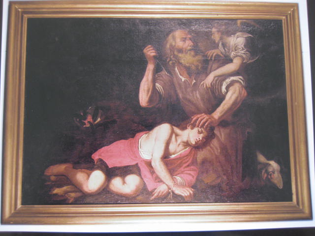Sacrificio d'Isacco (dipinto) - ambito napoletano (seconda metà XVII)