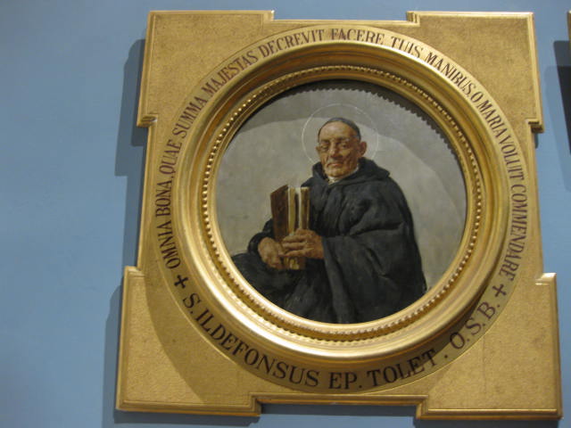 Sant'Ildefonso (dipinto) di Volpe, Vincenzo (fine XIX)