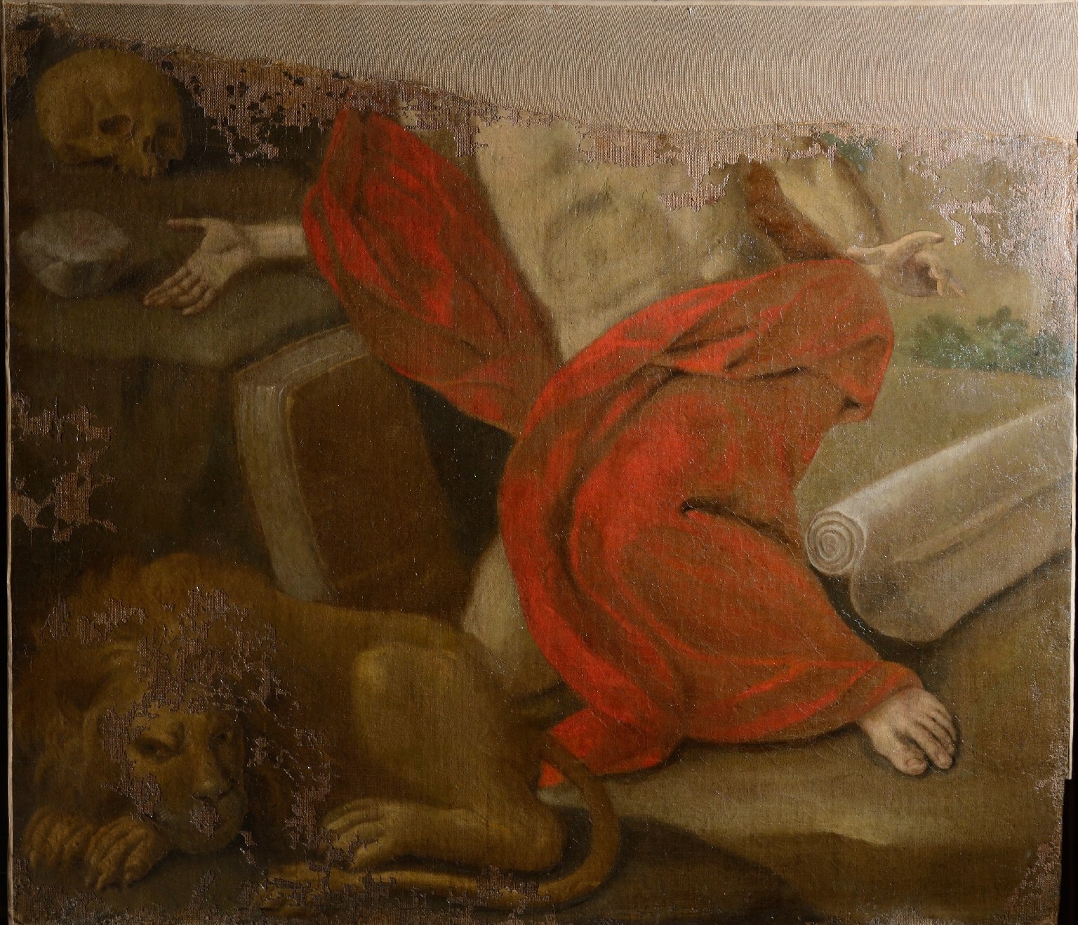 San Girolamo (dipinto) - ambito campano (metà XVIII)